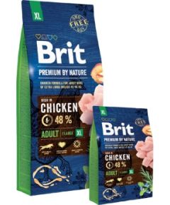 Brit Premium by Nature Adult XL 15kg Chicken, Salmon