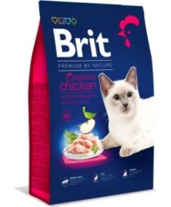 BRIT PREMIUM BY NATURE STERILIZED Dry cat food Chicken 300 g