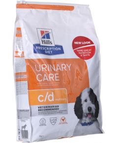 HILL'S PRESCRIPTION DIET Canine Urinary Care c/d Multicare Dry dog food Chicken 1,5 kg