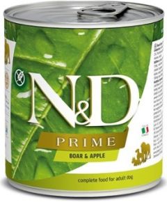 FARMINA N&D DOG PRIME BOAR & APPLE ADULT 285g