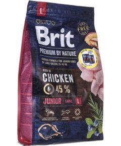 Brit Premium by Nature Junior L Puppy Chicken 3 kg