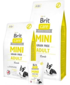 Brit Care Mini Grain Free Adult 2 kg Lamb