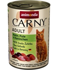 ANIMONDA Carny Adult flavour: chicken. turkey. rabbit - wet cat food - 400g