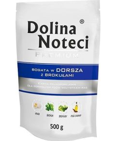 Dolina Noteci 5900842015819 dogs moist food Beef, Broccoli, Cod, Pork Adult 500 g