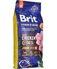 Brit Premium By Nature Junior M 15kg