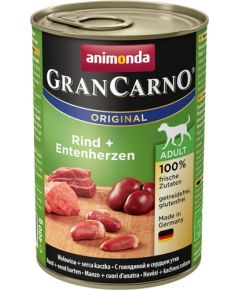 animonda GranCarno Original Beef, Duck Adult 400 g