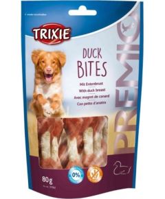 TRIXIE Snacki Premio Duck Bites - Dog treat - 80g