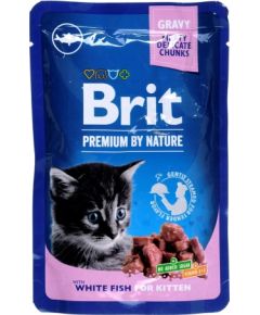 Brit Premium By Nature White Fish Kitten 100g