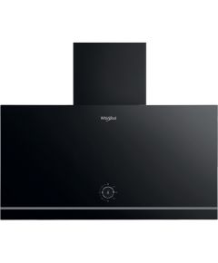 Whirlpool WHVA62FLMK tvaiku nosūcējs, 60 cm, vertikāls, melns