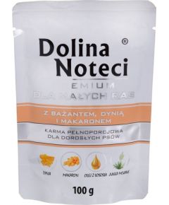 Dolina Noteci Premium Pheasant, Pumpkin, Pasta - wet dog food - 100 g