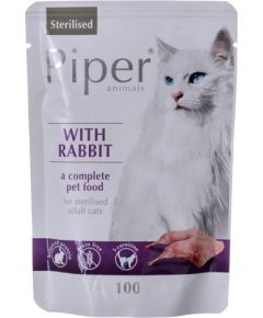 Dolina Noteci Piper for a cat sterilized with a rabbit 100 g