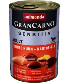 animonda GranCarno 4017721824118 dogs moist food Chicken, Liver Adult 400 g