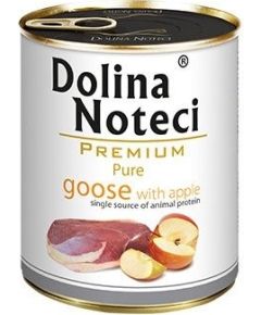 Dolina Noteci Premium Pure goose rich with apple - wet dog food - 400 g