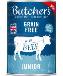 BUTCHER'S Original Junior Beef Jelly - wet dog food - 400g