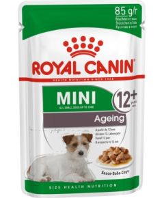 ROYAL CANIN Mini Ageing 12+ Wet dog food Chunks in sauce 12x85 g