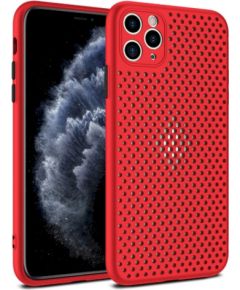 Fusion Breathe Case Силиконовый чехол для Apple iPhone 7 / 8 / SE 2020 Красный