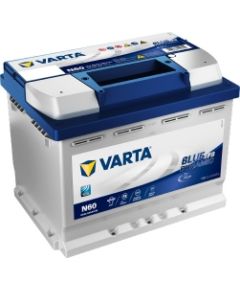 AKUMULATORS VARTA BLUE DYNAMIC EFB N60 12V 60AH(C20) 650A(EN) 242X175X190MM -/+ B13