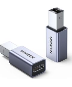 Ugreen adapter USB Type C - USB Type B gray (US382)