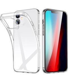 Fusion Ultra Back Case 2 mm Izturīgs Silikona Aizsargapvalks Priekš Apple iPhone 12 Pro Max Caurspīdīgs