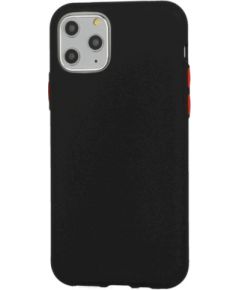 Fusion Solid Case Silikona Aizsargapvalks Priekš Apple iPhone 12 Pro Max Melns