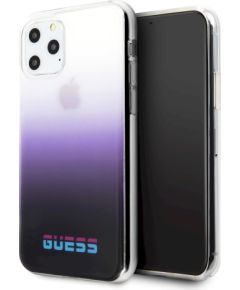 Guess GUHCN65DGCPU California Cover Silikona Aizsargapvalks Apple iPhone 11 Pro Max Violets