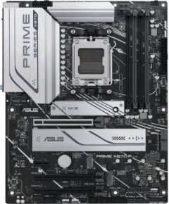 Asus PRIME X670-P Processor family AMD, Processor socket  AM5, DDR5 DIMM, Memory slots 4, Supported hard disk drive interfaces 	SATA, M.2, Number of SATA connectors 6, Chipset AMD X670, ATX