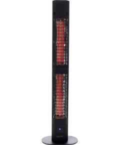 SUNRED Heater RD-DARK-3000L, Valencia Dark Lounge Infrared, 3000 W, Black