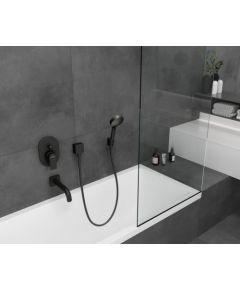 Hansgrohe rokas dušas izvads Fixfit Square, matt black