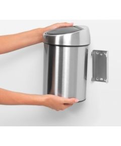 Brabantia atkritumu tvertne Touch Bin, 3l, matt steel FPP