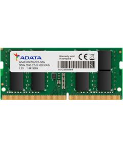 ADATA AD4S32008G22-SGN memory module 8 GB 1 x 8 GB DDR4 3200 MHz