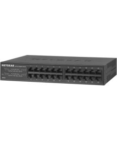 Netgear GS324 Unmanaged Gigabit Ethernet (10/100/1000) Black