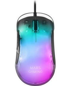 Mars Gaming MMGLOW Spēļu pele 12800DPI / 1000Hz / Chroma-Glow