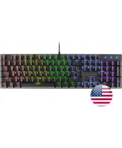 Mars Gaming MK422BRUS Игровая механическая клавиатура RGB / Brown Switch / US