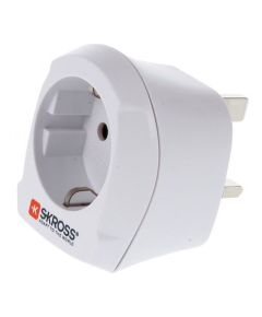 Adapteris UK spraudnis - Europa ligzda 250V 13A SKROSS