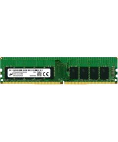 Server Memory Module|MICRON|DDR4|16GB|UDIMM/ECC|3200 MHz|CL 22|1.2 V|MTA18ASF2G72AZ-3G2R1R