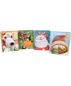 Gift bag JOLLY-1, 26x32x12cm, mix