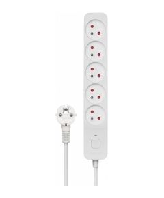 Pagarinātājs Savio Power Strip 5 Sockets 3m