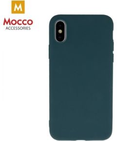 Mocco Ultra Slim Soft Matte 0.3 mm Матовый Силиконовый чехол для Xiaomi 12 5G / 12X 5G Темно Зеленый