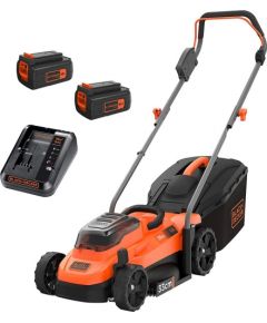 Black&decker BLACK DECKER BCMW3336L2-QW  Akumulatora zāles pļāvējs, 33cm, 2x36V, 25-65mm