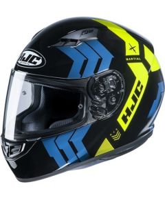 HJC CS15 MARTIAL (L) BlackBlueYellow ķivere