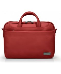 Port Designs Zurich Toploading notebook case 39.6 cm (15.6") Briefcase Red