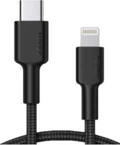 AUKEY CB-CL02 USB cable Quick Charge USB C-Lightning | 1.2m | Black