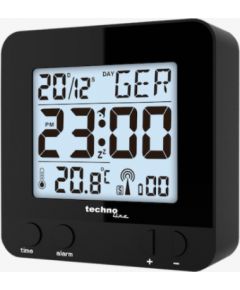 Technoline WT235B AIR HOME BLACK Réveil radiocommandé Pulksteņi