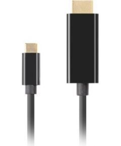 LANBERG CABLE USB-C(M)->HDMI(M) 1M 4K 60HZ BLACK