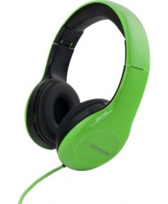 Esperanza EH138G headphones/headset Head-band Black,Green