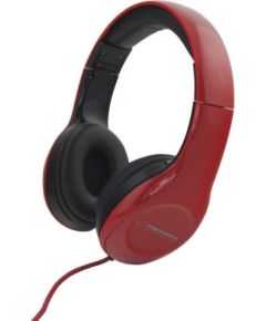 Esperanza EH138R headphones/headset Head-band Black,Red