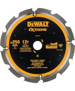 DEWALT DT1474-QZ  Zāģripa 250x30mm x12T