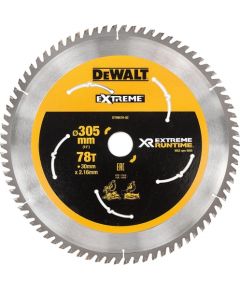 DeWALT DT99576-QZ  Zāģa ripa 305mm x 30mm 78T CSB FlexVolt