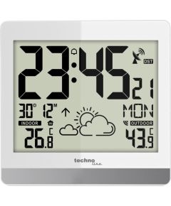 Technoline WS8119 Digital White Wall Clock Pulksteņi