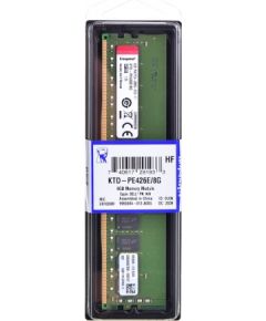 Kingston Technology KTD-PE426E/8G memory module 8 GB 1 x 8 GB DDR4 2666 MHz ECC